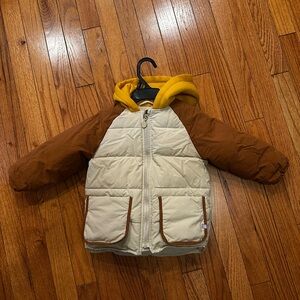 Zara Tan and Cream Kids' Jacket